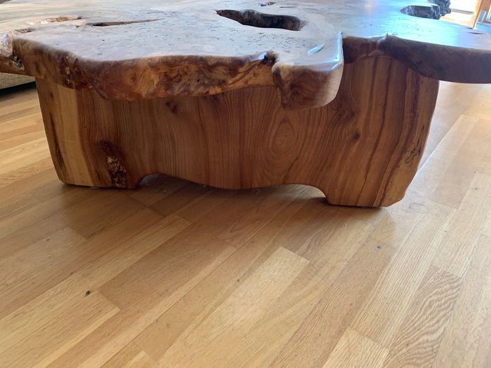 Very Rare Bog Oak Table
