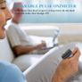 Pulse Oximeter Bluetooth, Oxygen Saturation Monitor, Wireless Blood Oxygen Monitor with Audio Reminder on Device & Smartphone Free APP, Meter SpO2 Pulse Rate for Adult Tracker Rechargeble Image 3