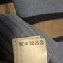 ROOTS stripped lana merino wool mens jumper size M Image 8