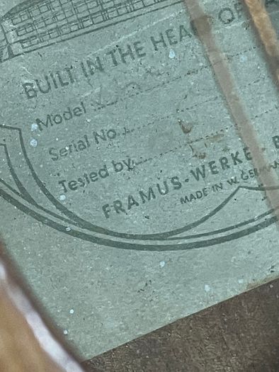 Vintage Framus