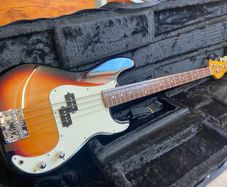 Fender P Bass guitar Partscaster + Case, Free Post