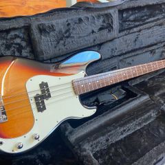 Fender P Bass guitar Partscaster + Case, Free Post
