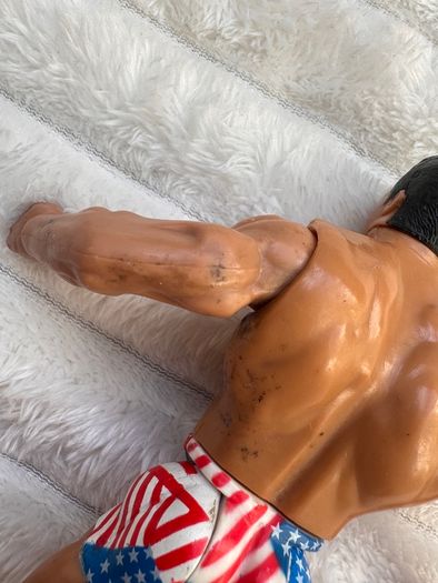 2000 WWF Jakks Pacific Titantron Live Ringside Chaos Series 1 Kurt Angle Used Dirty Damaged approx. 17 cm. Please see photos