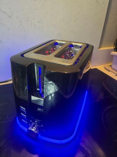 Blaupunkt Illuminating 2 Slice Toaster - Black