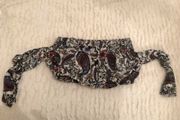 Millies Handmade Paisley Print Tie Detail Top size 8-10