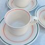 Arklow brendan erin stone design 3 x cups and Saucers,vintage collectors items ,buyer collects or pays postage thank you, see pictures for condition, sold as seen. Image 9