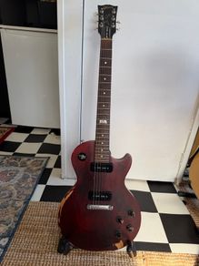 Gibson Les Paul Melody Maker 120th Anniversary Edition - Satin Wine Red