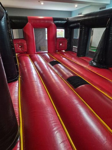 Inflatable bouncy castle