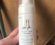 Fake tan eraser