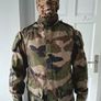 French Army Camouflage Jacket used. Great for camping, hunting, fishing, air soft Image 2