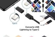 2 X Aluminum Alloy Apple Lightning 8 Pin (Female) to USB-C (Male) Fast Charging/Data Sync Convertor/Adapter (Brand New/Warranty)