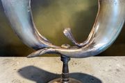 Large unique antique cornucopia centrepiece