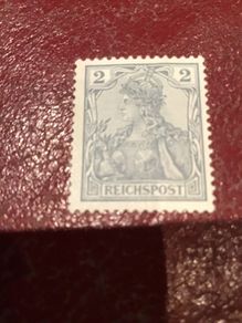WW1 German stamp