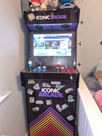 Retro arcade game with all the favourites