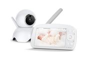 Muine Wireless Video Baby Monitor with Camera, Powerextra 5.5 inch HD Display