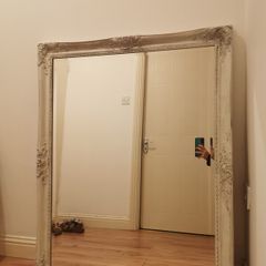 Heavy mirror. Big