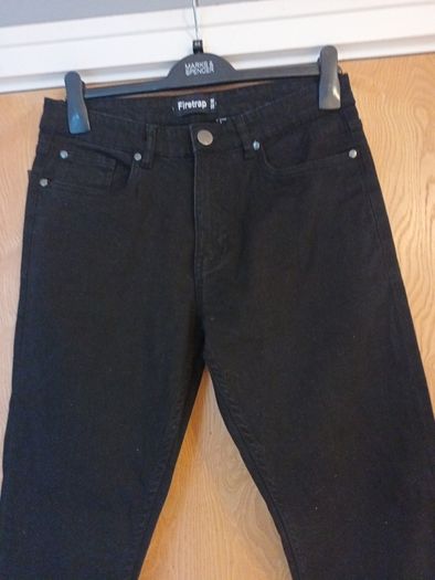 Firetrap Black Jeans.  Size - 32R.   B.N.W.T.