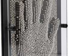 Pin Art Hand Mold Toy Metal