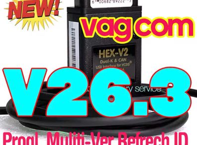 Newest Popular V26.3 Vag Hex V2 For Vagcom Multi-language Obd2 Scanner Atmega162 Pcb For Vw/audi/ Skoda/seat Vag Vcds Toos