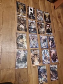 18 issues of Monstress magazine.