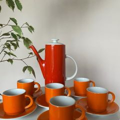 1970s coffee set mid century