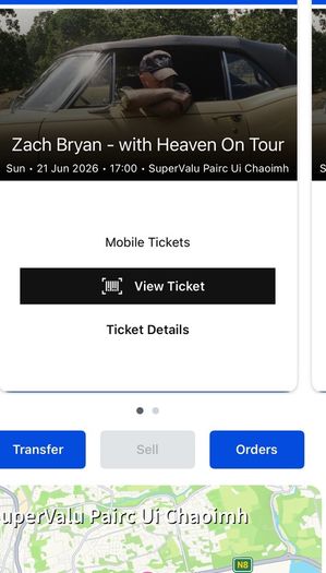 Zach Bryan - Cork - 2 Tickets - Face Value
