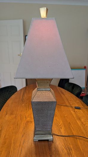 Designer Tuscan Table Lamps x 2