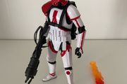 Star Wars the black series flame trooper