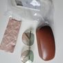 LONGCHAMP Women's LO151S Sunglasses, IVORY, 46513. 100% Original Image 2