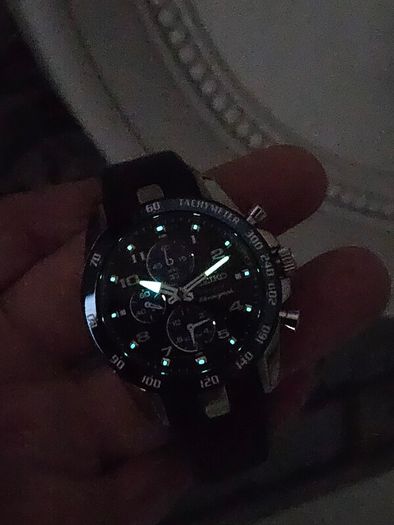 Watch Seiko Sportura. Chronograph. Alarm