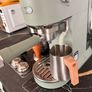 Sage Green De Longhi Espresso Maker + Caso Grinder Bundle Image 3