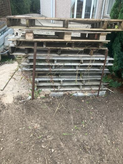 wooden pallets