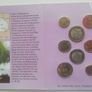 2005 Macedonia Euro Pattern Set Sealed Unc Coins Image 2