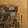 Gold Foil "Ford Model T 1915" Framed print Image 5