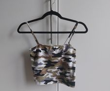 Strappy cropped top