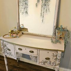 Vintage Dressing table with mirror