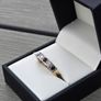 Vintage 9ct Gold Sapphire Eternity Ring Image 3
