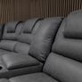 Big Offer! Axel Corner Grey Technology Fabric Manual Recliner Sofa Image 7