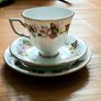Shabby Chic Vintage Chintzy Apple Blossom Royal Tara Trio Image 3
