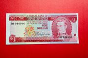 Barbados   1 Dollar. 1973   Pick  29a ( Uncirculated )
