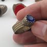Heritage Antique Jewellery Lot 15 Mixed Brass Statement Rings Image 10