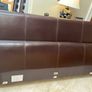Ex Caseys - Magnificent Extremely Solid Leather 6Ft SuperKing Bed Frame Image 3