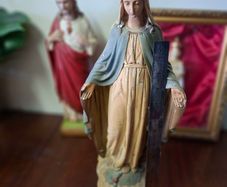 Vintage Virgin Mary Statue