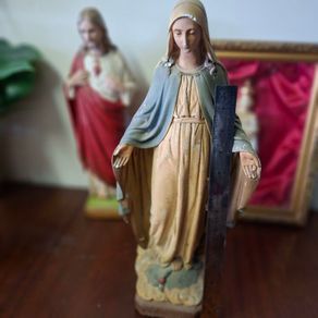 Vintage Virgin Mary Statue