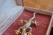 Vintage Salamander Brooch