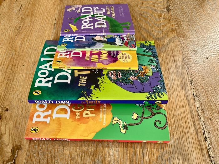Roald Dahl Books x5 -The Twits, Matilda, Mr Wonka and More (Ages 6-10)