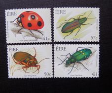Ireland 2003.Stamp Set.Irish Beetles.Mint Never Hinged.MNH.