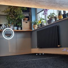 LED Bathroom Mirror Demister Wi-Fi Dual LED 150x90