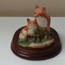 Regency Fine Arts Foxes figurine Image 3