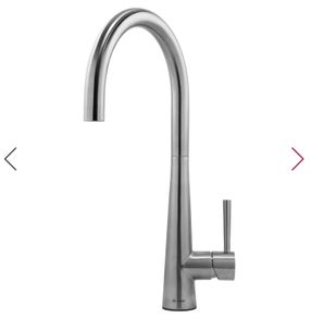 Single lever stainless steel tap